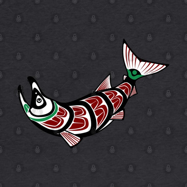 Haida Salmon by gabitolgyesi